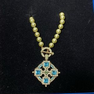 Cross Swarovski Crystal Necklace
